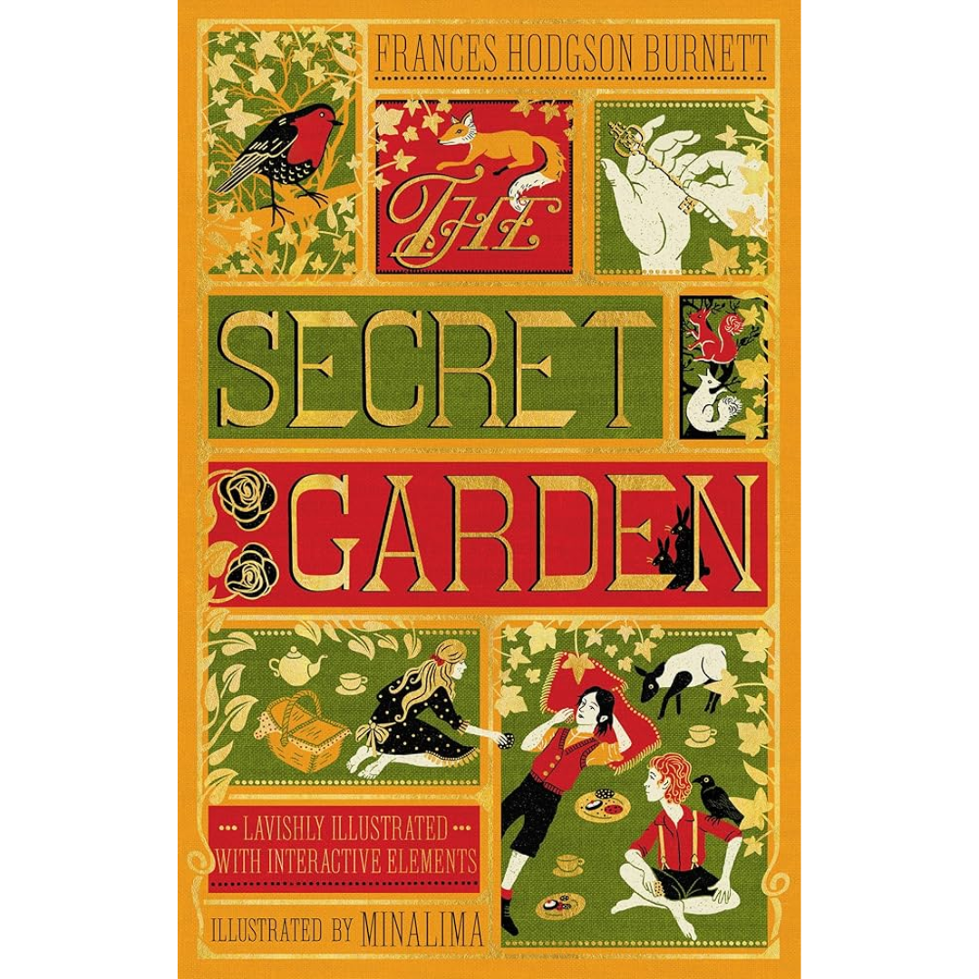 The Secret Garden: Illustrated With Interactive Elements