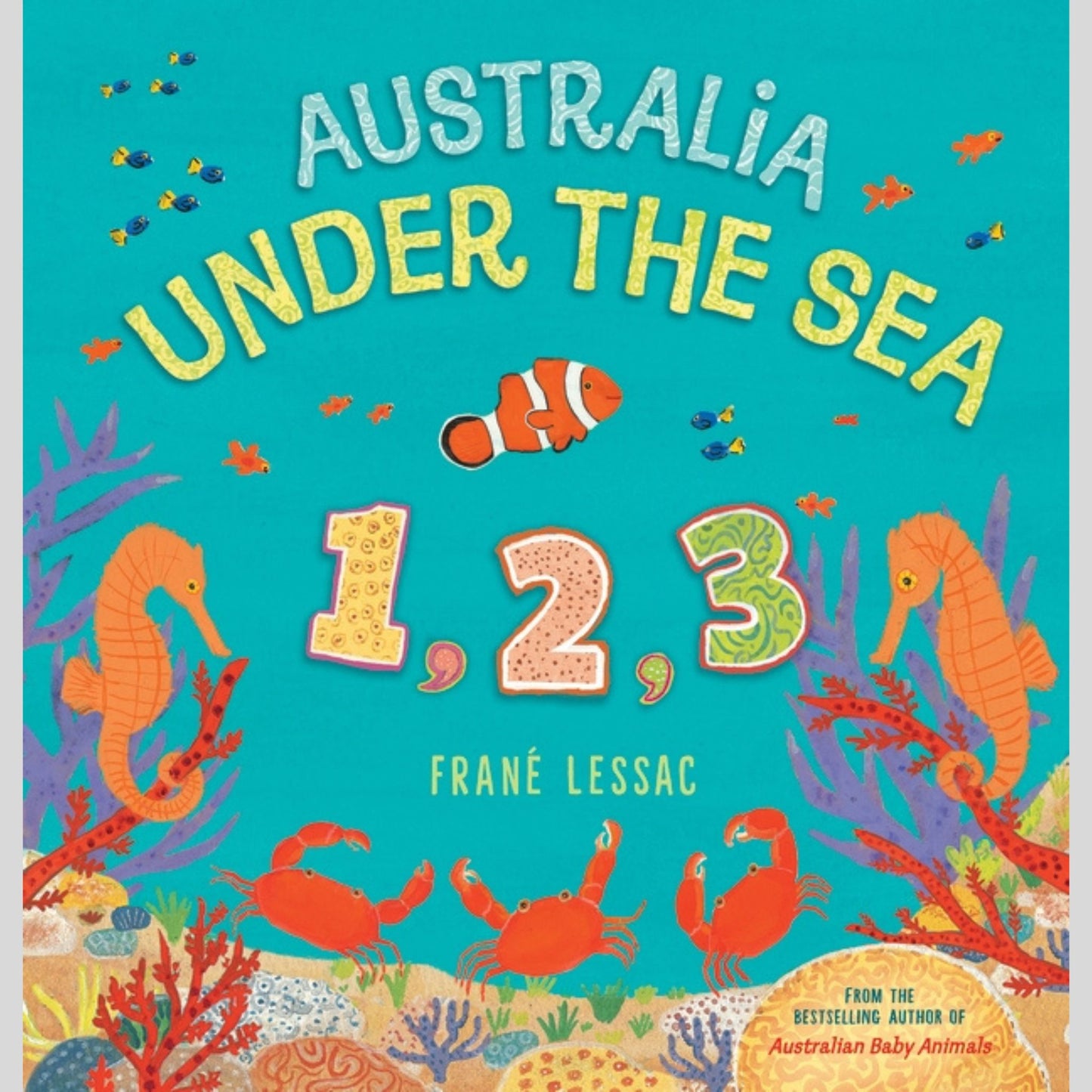 Australia Under the Sea 1 2 3 - Hardcover