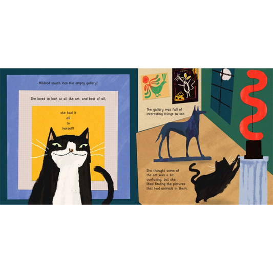 Mildred the Gallery Cat