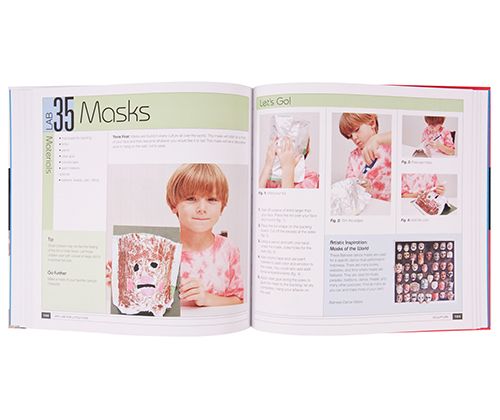 Art Lab For Kids: 52 Creative Adventures in Drawing, Painting, Printmaking, Paper, and Mixed Media - For Budding Artists of All Ages