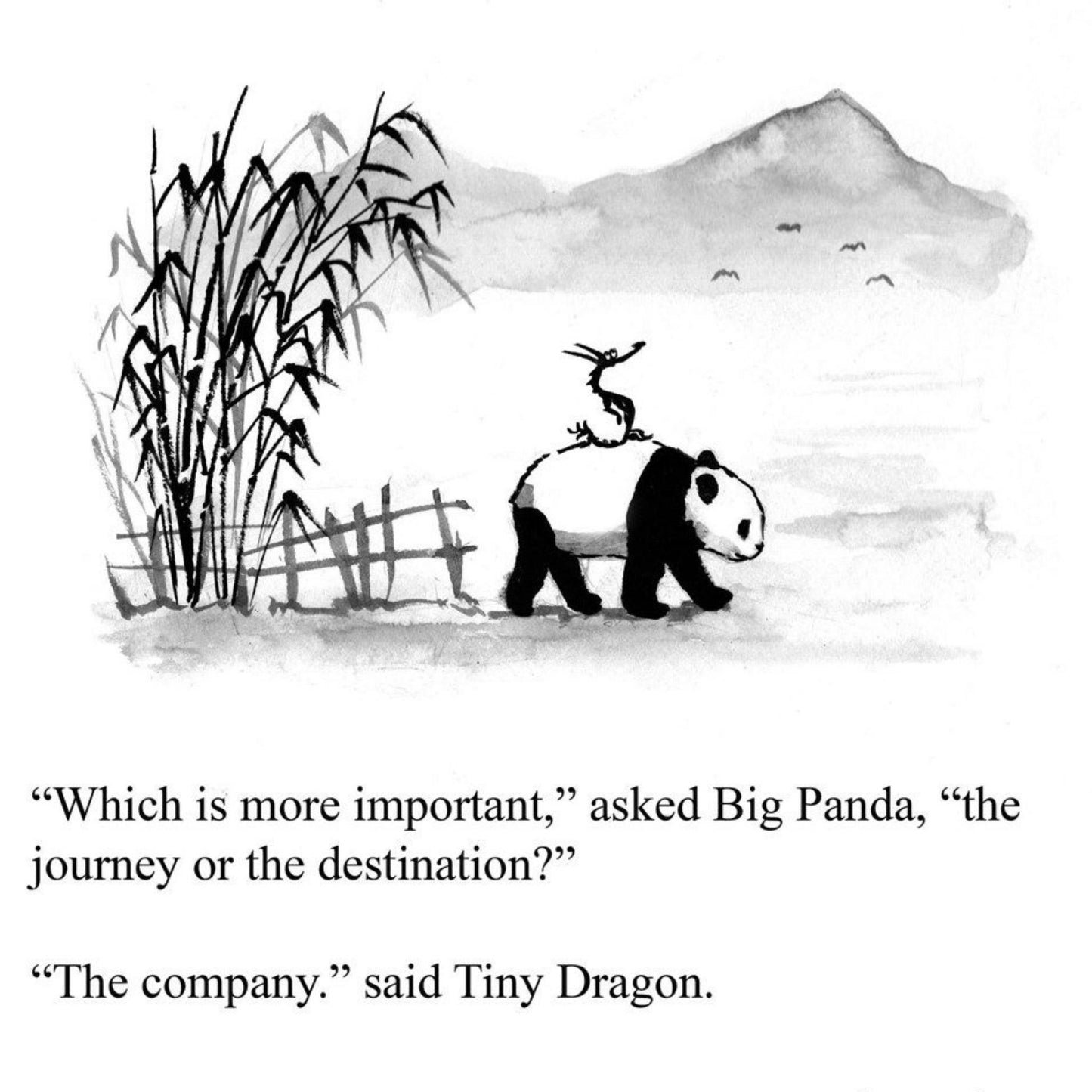 Big Panda and Tiny Dragon