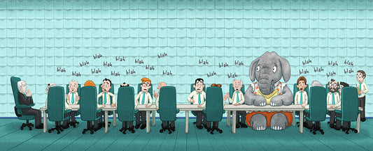 "The Elephant in the Room" Archival print from Stellarphant