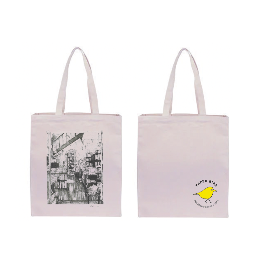 Paper Bird Tote Bag