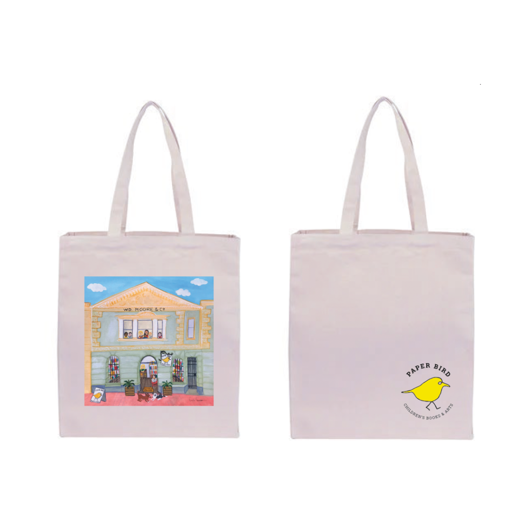 Paper Bird Tote Bag