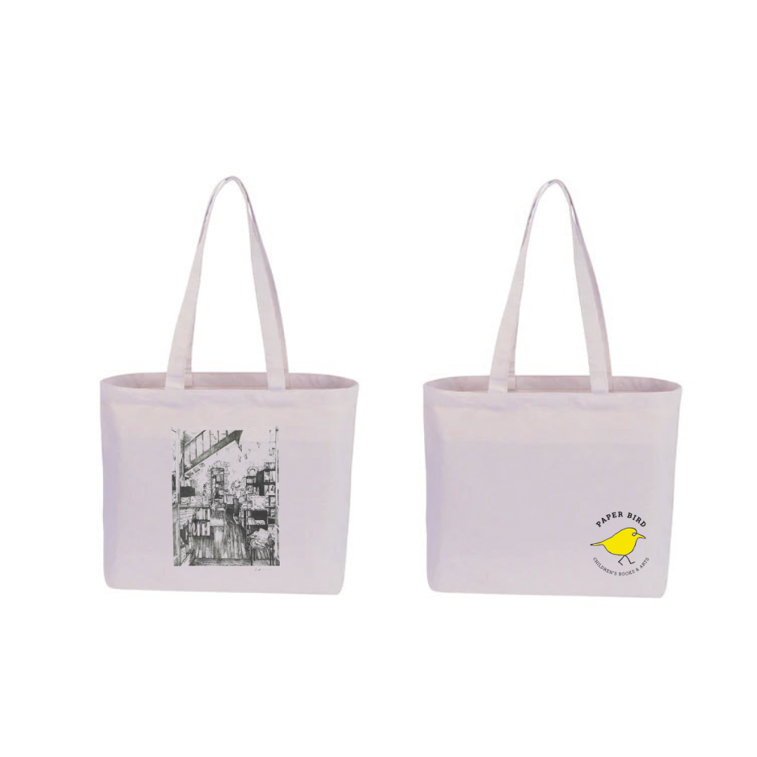 Paper Bird Tote Bag