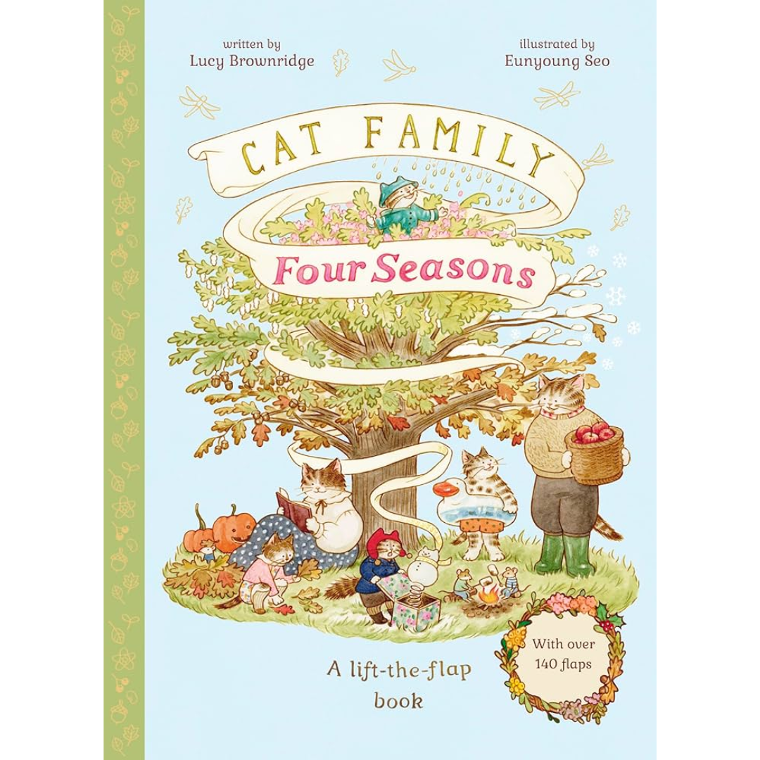 Cat Family Four Seasons: A Lift-the-Flap Book