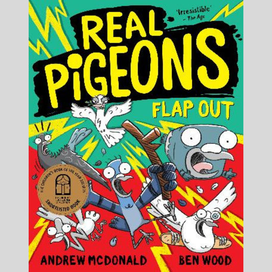 Real Pigeons Flap Out