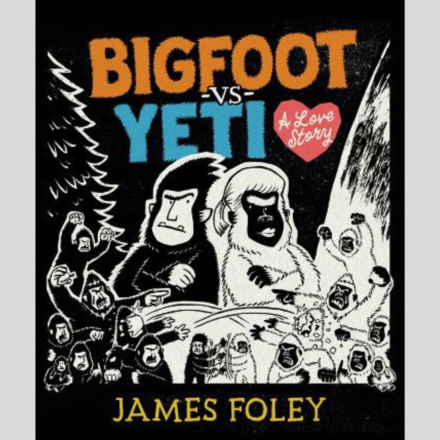 Bigfoot vs Yeti A love story