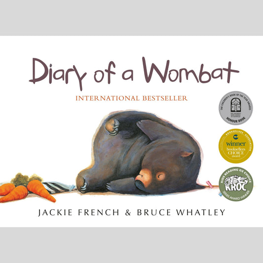 Diary of a Wombat Board Book