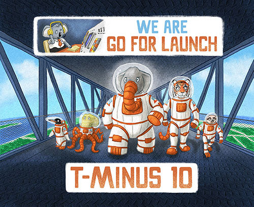 "We are Go for Launch" Archival print from Stellarphant